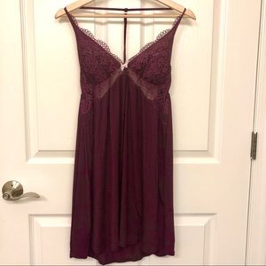 VS Lingerie in Maroon Size M